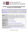 Fabrication of Low-Cost Paper-Based Microfluidic Devices by