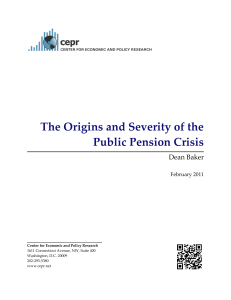 The Origins and Severity of the Public Pension Crisis