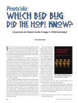 Pesets`ola: Which bed bugdid the Hopi know? (A present for