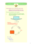 Section 6.1анаSolving Equations by Using Inverse Operations