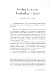 Ceding American Leadership in Space