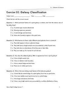Galaxy Classification - Starry Night Education