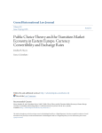 Public Choice Theory and the Transition Market Economy in Eastern