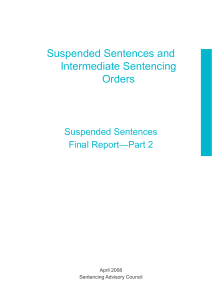 Suspended Sentences Final Report Part 2