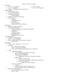 Chapter 29: Plant`s Colonization Green Earth • First 3 bil. yrs, no