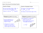 The sum of its interior angles is 180(n – 2). The sum of the exterior