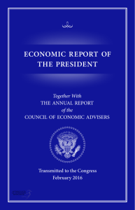 Economic Report of the President - The American Presidency Project