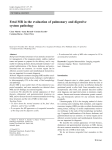 Fetal MR in the evaluation of pulmonary and digestive system