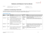 TFM Publications Summary