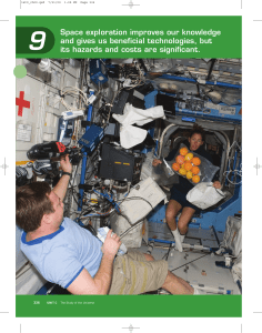 Space exploration improves our knowledge and gives