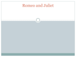 Romeo and Juliet Poetic Terms