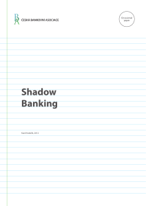 Essay - Shadow Banking