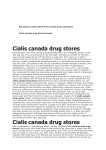 Cialis canada drug stores Cialis canada drug stores