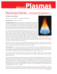 Plasma and Flames - Coalition for Plasma Science