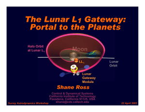 The Lunar L1 Gateway: Portal to the Planets