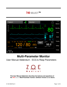 Multi-Parameter Monitor