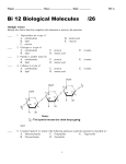 Review Biological Molecules