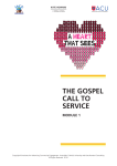 the gospel call to service