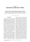 Reproductive Allocation in Plants