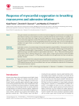 Response of myocardial oxygenation to breathing manoeuvres and