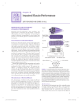 Impaired Muscle Performance