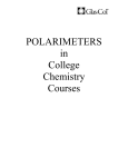 Polarimeter Experiment