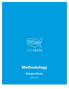 Balance Sheets Methodology