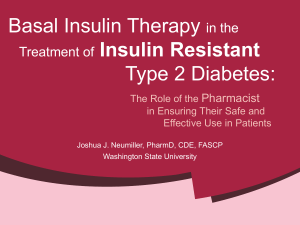 Basal insulin - Power