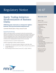 Regulatory Notice 14-47
