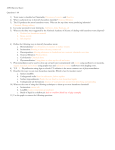 APES Review Sheet: Questions 1-60 1) Toxic waste is classified as