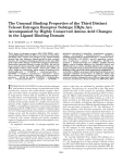 The Unusual Binding Properties of the Third Distinct Teleost