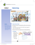 Activity 5 Chemical Energy