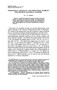 TOPOLOGICAL CONJUGACY AND STRUCTURAL STABILITY FOR