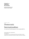 Democratic Internationalism - Council on Foreign Relations