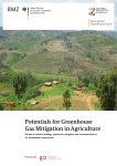 Potentials for greenhouse gas mitigation in agriculture