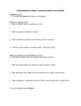 Guided Reading for Chapter 4 -- Dynamics: Newton`s Laws of