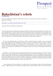 Balochistan`s rebels
