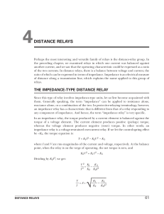 Distance Relays - GE Grid Solutions