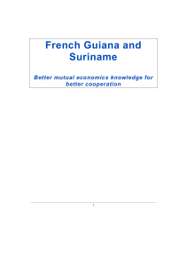 French Guiana and Suriname