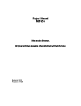 Project Manual Bio3055 Metabolic Disease: Hypoxanthine
