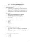 1 ECO 328 – SUMMER 2004--Sample Questions