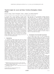 Tropical origins for recent and future Northern Hemisphere climate