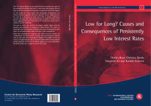 Low for long? Causes and consequences of persistently low interest