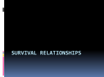 Survival Relationships