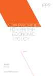 new priorities for british economic policy
