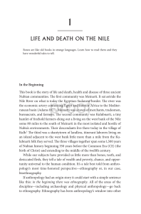 life and death on the nile - University Press of Florida
