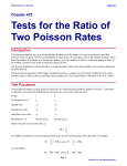 Tests for the Ratio of Two Poisson Rates