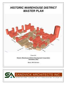Master Plan - Warehouse District