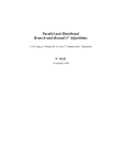Parallel and Distributed Branch-and-Bound/A* Algorithms