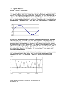 The Sign of the Sine